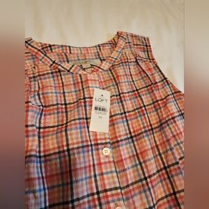 NWT Loft Sleveless Shirt